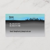 ダンプトラックの名刺 名刺 (裏面)