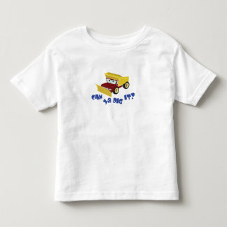 ダンプトラックの幼児のティー トドラーTシャツ