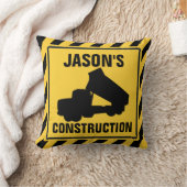 ダンプトラックの建築 クッション (ブランケット)