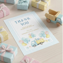 ダンプトラックの1歳誕生日 男の子