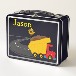 ダンプトラックカスタマイズ金属弁当箱 メタルランチボックス