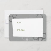 ダンプトラックキッズクラスルームValentine's Day Card サンキューカード (裏面)