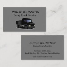 ダンプトラックサービス名刺