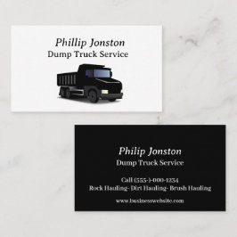 ダンプトラックサービス名刺 名刺