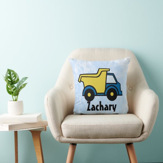 ダンプトラックパーソナライズされた装飾用クッション クッション (椅子)
