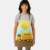 ダンプトラック建築テーマキッズ エプロン (インサイチュ)