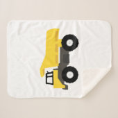 ダンプトラック建築トラック シェルパブランケット (正面(横))