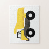 ダンプトラック建築トラック ジグソーパズル (縦)