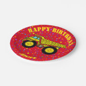 ダンプトラック紙プレート ペーパープレート (アングル)