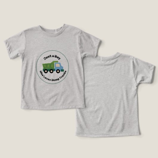 ダンプトラック (デザイン正面&裏面)