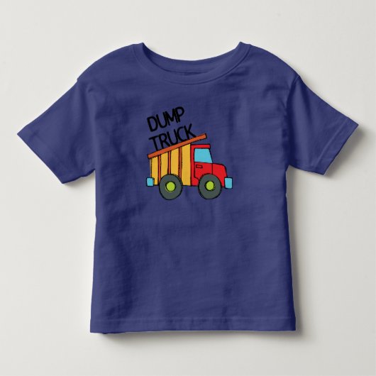 ダンプトラック トドラーTシャツ (正面)
