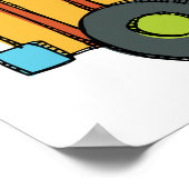 ダンプトラック ポスター (角)