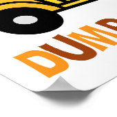 ダンプトラック ポスター (角)