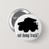 ダンプトラック 缶バッジ (正面&裏面)