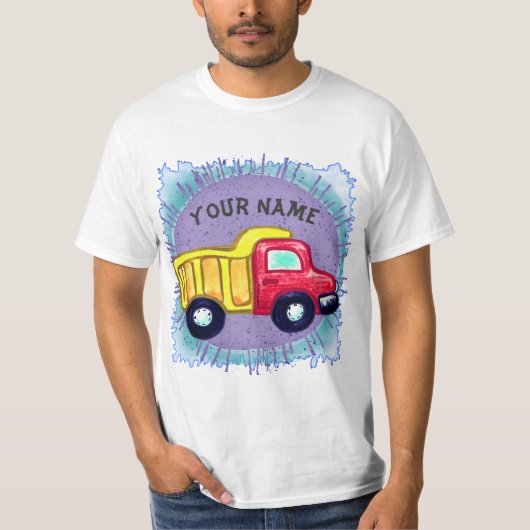ダンプトラック Tシャツ (正面)