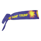 ダンプトランプレッドイエローブルータイヘッドバンド タイヘッドバンド (回転270)