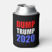 ダンプトランプ2020アンチ – トランプ 缶クーラー (缶正面)