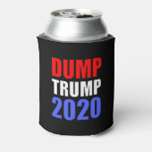 ダンプトランプ2020アンチ – トランプ 缶クーラー (缶裏面)