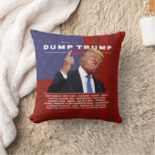 ダンプトランプ2020イラストレーション クッション (ブランケット)