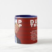 ダンプトランプ2020イラストレーション マグカップ (中央)