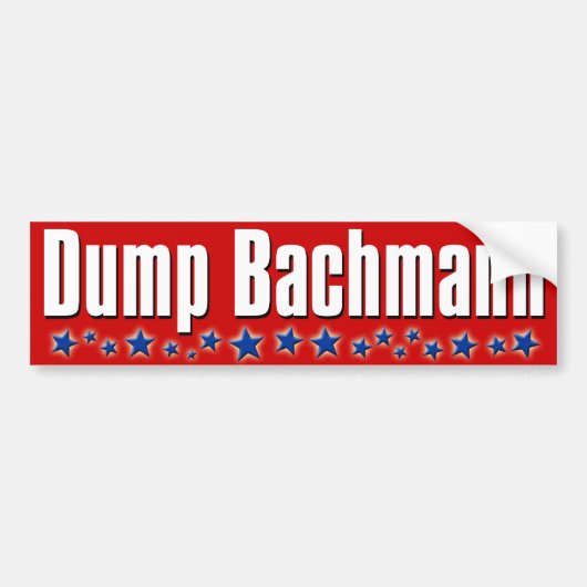 ダンプミケーレBachmann バンパーステッカー (正面)
