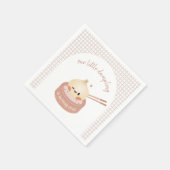 ダンプリング誕生日ナプキンズディムサム誕生日 スタンダードカクテルナプキン (角)