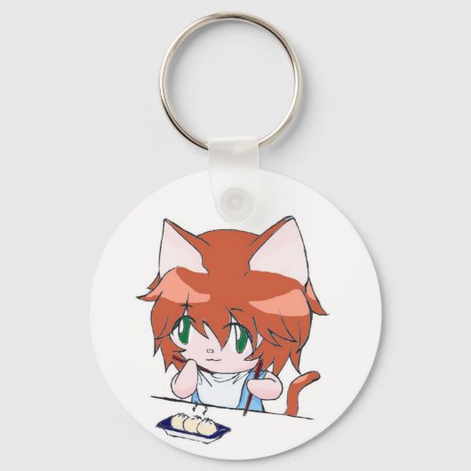 ダンプリング・キッテン キーホルダー (正面)