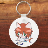 ダンプリング・キッテン キーホルダー (正面)