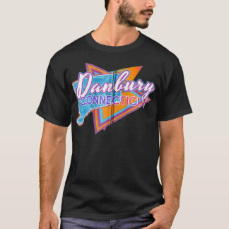 ダンベリーコネチカットヴィンテージレトロスローバックジップ Tシャツ