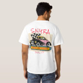 ダンベリーフェアレースアリーナオートレース2SidewCoupeSNYRA Tシャツ (裏面フル)