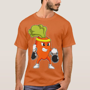 ダンベルとフィットネスして腐る Tシャツ