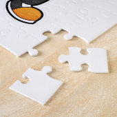 ダンベルとフィットネスの犬 ジグソーパズル (側面)