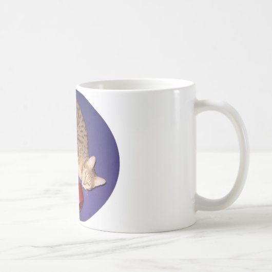 ダンベルのベンガル猫 コーヒーマグカップ (右)