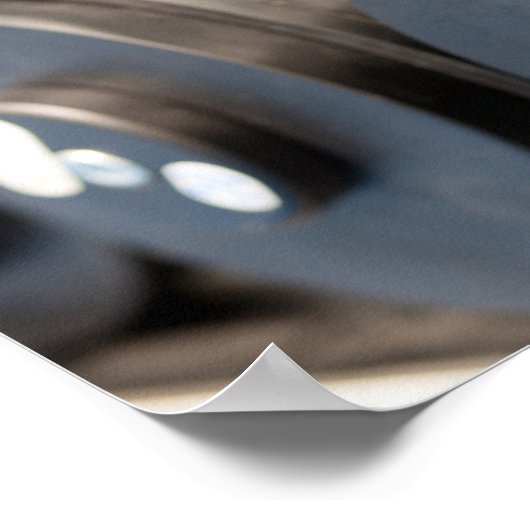 ダンベルの列がクローズアップ ポスター (角)