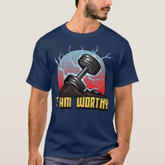 ダンベルを使ったボディビルディング4 Tシャツ
