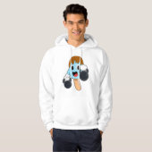 ダンベルを使用した強さトレーニングのポプシクル パーカ (正面フル)