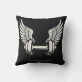 ダンベルウィングス装飾用クッション クッション (裏面)