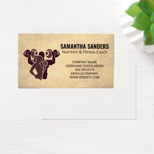 ダンベルウェイトを保持するカップル | フィットネス (デスク)