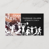 ダンベルウェイト | フィットネスエクササイズ 名刺 (正面)