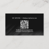 ダンベルクールロゴパーソナルトレーナー 名刺 (裏面)