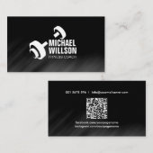 ダンベルクールロゴパーソナルトレーナー 名刺 (正面/裏面)