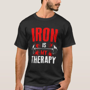 ダンベルトランニング鉄系筋肉建物魏 Tシャツ
