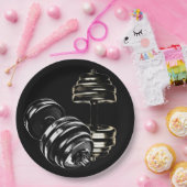 ダンベルパーティープレート ペーパープレート (パーティー)