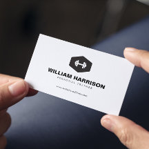 ダンベルモダンロゴパーソナルトレーナーフィットネス