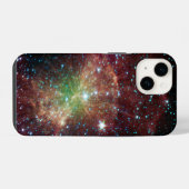 ダンベル星雲 名前のイニシャル 天文学 iPhoneケース (裏面横)