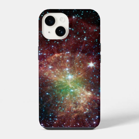 ダンベル星雲 名前のイニシャル 天文学 iPhoneケース (裏面)