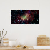 ダンベル星雲 – Vulpecula星座 ポスター (キッチン)