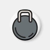 ダンベル1 マグネット (正面)