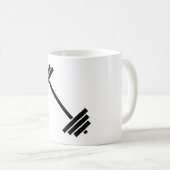 ダンベル コーヒーマグカップ (正面右)