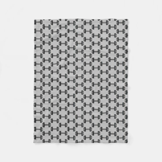 ダンベル フリースブランケット (正面)